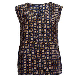 Autre Marque LAURA URBINATI, top with graphical print Multiple colors