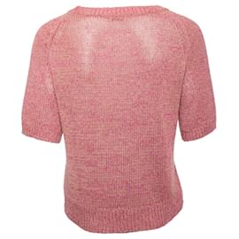 Dries Van Noten-Dries van Noten, Pink knitted top-Pink