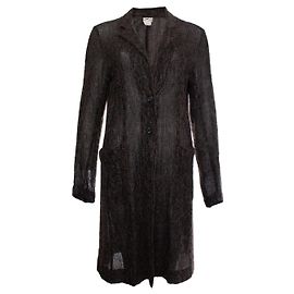 Dries van Noten, Cardigã Mohair em marrom Marrom