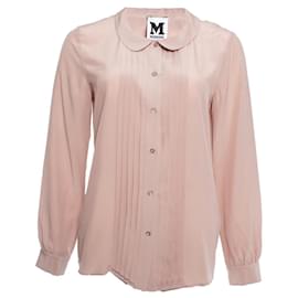 Missoni-MISSONI, camicia plissettata rosa-Rosa