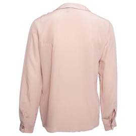 Missoni-MISSONI, camisa rosa plisada-Rosa