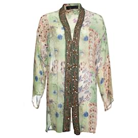 Autre Marque-SCHREIEN, Kimono-Cardigan-Grün