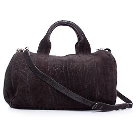 Alexander Wang, Sac Rocco en daim croco marron Marron