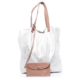 Autre Marque Clhei, Alba carry all bag Silvery