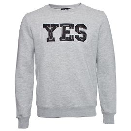Autre Marque EN.PAG.do., Jersey gris con texto. Gris