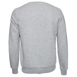 Autre Marque-a.P.C., Grey sweater with text.-Grey