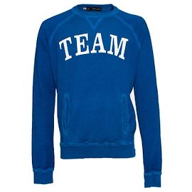Dsquared2, Jersey azul con texto. Azul