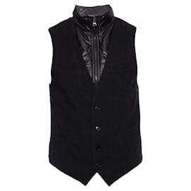 Dolce & Gabbana-Dolce & Gabbana, Double waistcoat in black.-Black