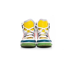Dsquared2-Dsquared2, Zapatillas altas con bloques de color.-Multicolor