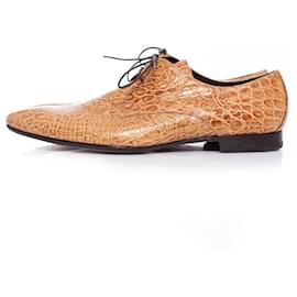Paul Smith-Paul Smith, Snake lace-up derbies.-Brown