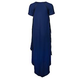 Autre Marque-Sies Marjan, Blaues asymmetrisches Kleid-Blau