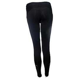 Autre Marque-Stella McCartney x Adidas, Sports legging with zippers-Black