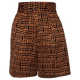 Christian Lacroix, Shorts com bolinhas Marrom