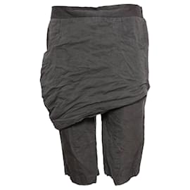 Autre Marque-Thamanyah, green razor crotch shorts in size 50/M.-Green