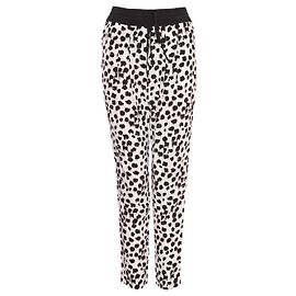 A.l.C., Pantalon décontracté à pois noirs Noir Blanc