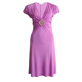 Emilio Pucci Emílio Pucci, Vestido de seda roxo Roxo