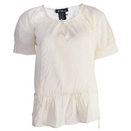 Isabel Marant Etoile, top túnica off-white Branco
