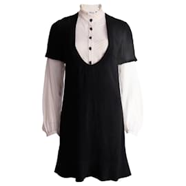 Temperley London-Temperley London, schwarzes viktorianisches Kleid.-Schwarz