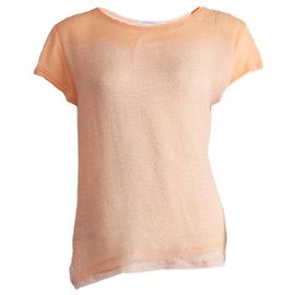 Proenza Schouler, orange/peach colored assymetrical top in size M. Orange