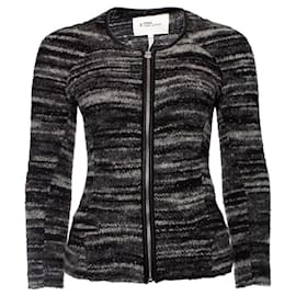 Isabel Marant Etoile-Isabel Marant Etoile, wool jacket with zipper-Grey