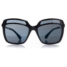 Chanel-Chanel, Black coco cloud collection sunglasses-Black