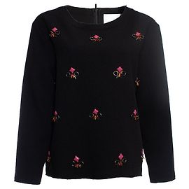 Autre Marque Claes Iversen, Top oversize nero Nero