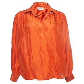Masscob, Silk blouse in orange Orange