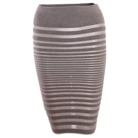 Alexander Wang, jupe semi-transparente grise en taille XS (Étendue). Gris