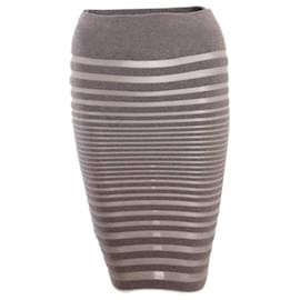 Alexander Wang-Alexander Wang, grey semi-transparent skirt in size XS (stretch).-Grey