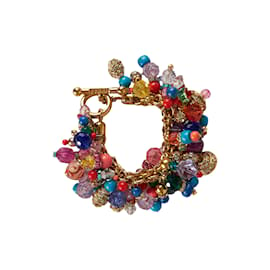 Gianfranco Ferré-Bracelet Gianfranco Ferré avec perles et pierres-Multicolore