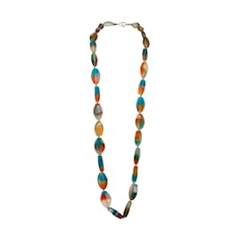 Autre Marque-Collana Con Perle Multicolori Della Collezione Privée-Multicolore