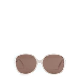 Gucci-GUCCI Sonnenbrille T.  Plastik-Weiß