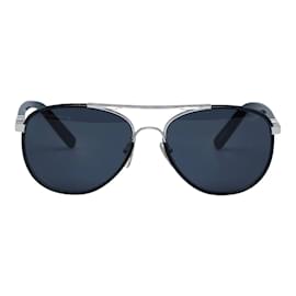 Louis Vuitton-Damier Attraction Pilotenbrille Z0704U-Schwarz