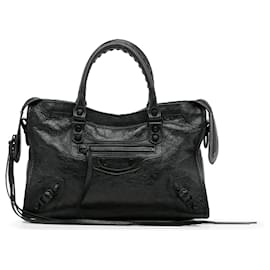 Balenciaga-Balenciaga Black Motocross Classic City-Black