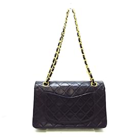 Chanel-Chanel lined Flap-Black