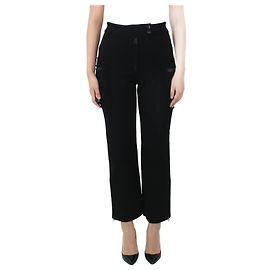 Christian Dior Schwarze Cargohose – Größe UK 10 Schwarz