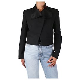Haider Ackermann Giacca nera con bottoni - taglia FR 36 Nero