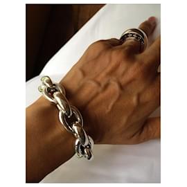 Hermès-ACROBATE bracelet-Silvery