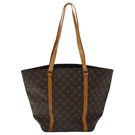 Louis Vuitton-LOUIS VUITTON Monogram Sac Shopping Tote Bag M51108 LV Auth 48561-Monogram