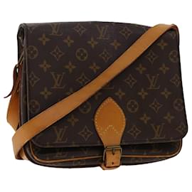 Louis Vuitton-LOUIS VUITTON Monogram Cartouchiere GM Shoulder Bag M51252 LV Auth rd5507-Monogram