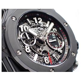 Hublot-HUBLOT Big Bang Unico Schwarze Magie 411.CI.1170.RX Originalware Herren-Silber