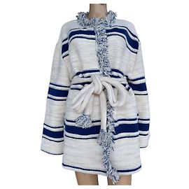 Dorothée Schumacher Malhas Branco Azul