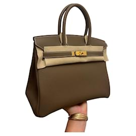 Hermès-Birkin 30-Taupe
