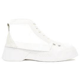 JW Anderson Womens High Top Sneaker White EU 38 / UK 5 White