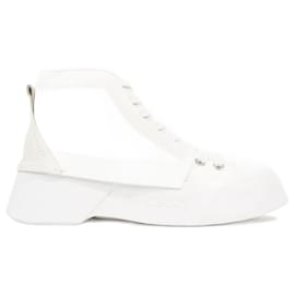 JW Anderson-JW Anderson Womens High Top Sneaker White EU 38 / UK 5-White