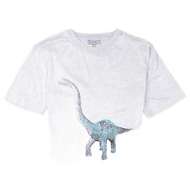 T-shirt da uomo Lanvin Diplodocus grigia S Grigio