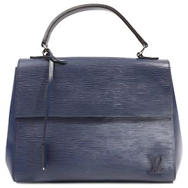 Louis Vuitton Cluny MM Cuir Epi Marine Bleu Marine