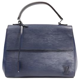 Louis Vuitton-Louis Vuitton Cluny MM Navy Epi Leather-Navy blue