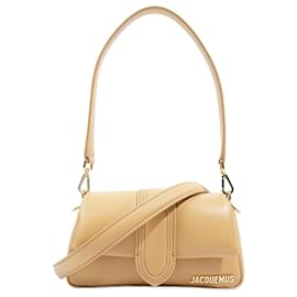 Jacquemus-Jacquemus Womens Le Petit Bambimou Puffy Bag Beige Leather-Beige
