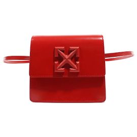 Bolsa de cinto feminina Off White vermelha Vermelho